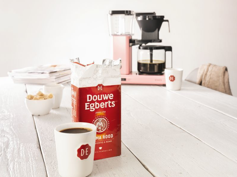 Doen Vol Begin Roze koffiezetapparaat Douwe Egberts